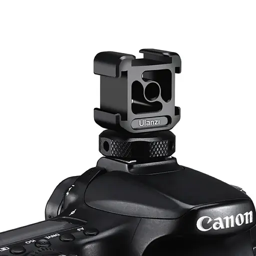 Адаптер кронштейн Ulanzi Vijim metal Triple Cold Shoe Mount (UV-2132 PT-12) - фото 3