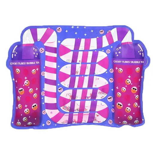 Водна антистрес гра "Бульбашковий чай" MQ10244-5 в пакеті, переливайка