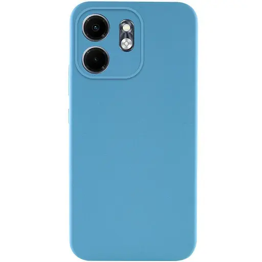 Чохол TPU Getman Liquid Silk Full Camera для Infinix Smart 9 4G / Hot 50i Блакитний / Blue