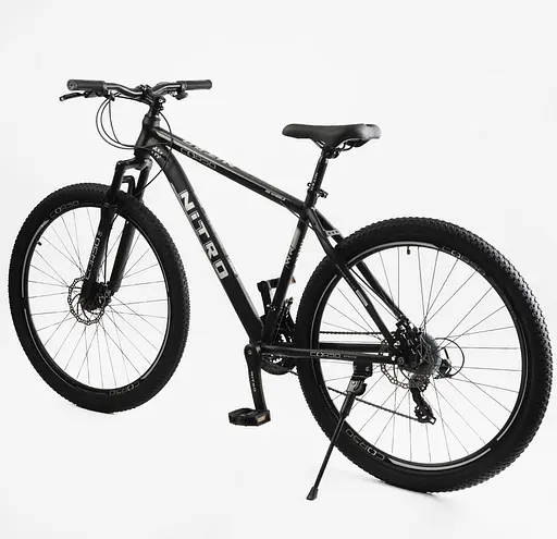 Велосипед Спортивний Corso NEW NITRO 29" NT-68046 рама сталева 19", обладнання Saiguan швидкість 21, зібраний на 75% - фото 3