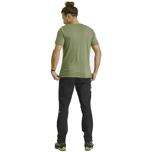 Футболка Ortovox 120 Cool Tec Abstract TS M XL Оливкова (1054-025.001.1240) - фото 4