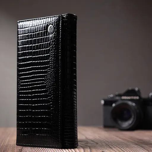 Жіночий шкіряний гаманець ST Leather 18.5х9.5х3.5 см acs0029400 - фото 9