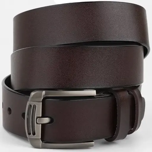 Ремінь шкіряний Vintage чоловічий 115х3,6 см acs0016124 - фото 1