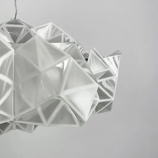 Дизайнерська люстра DRUSA Line.F Колір корпусу Білий - фото 3