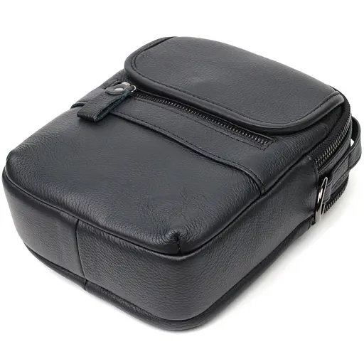 Шкіряна чоловіча сумка Vintage 17х21х7 см sum0023586 - фото 3