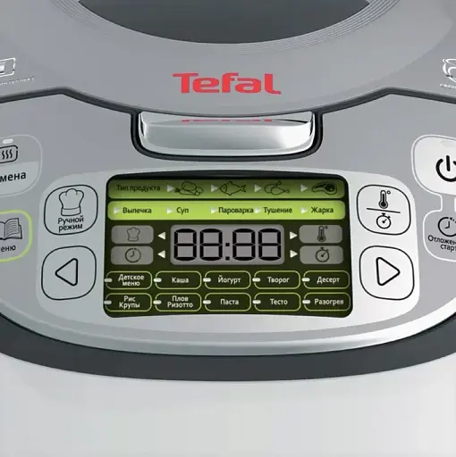 Мультиварка Tefal Fuzzy Logic сірий 750 Вт (RK812B32) - фото 3