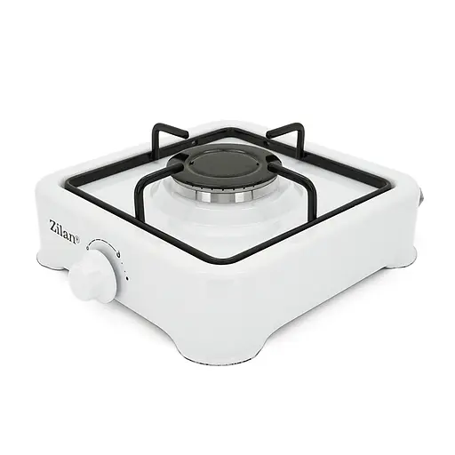 Плита газова Zilan ZLN0018 1 конфорка White - фото 3