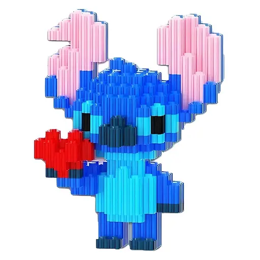 Детский конструктор Magic Blocks Стич на 560 деталей (ZK-27)