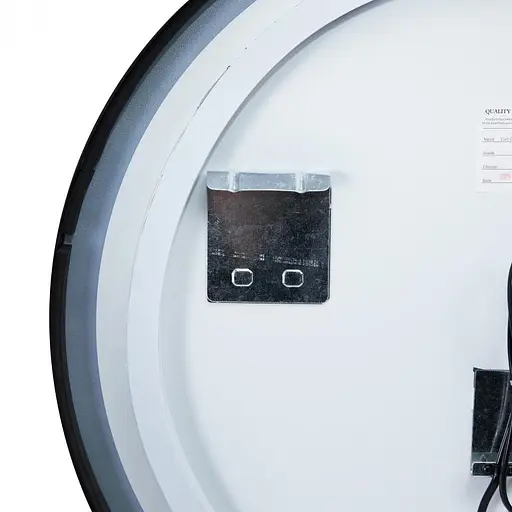 Дзеркало Qtap Robin R600 Black з LED-підсвічуванням QT13786502B - фото 5