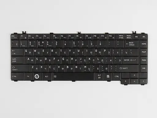 Клавіатура для ноутбука Toshiba Satellite L600/L600D/L630 Чорний (A2289) - фото 2