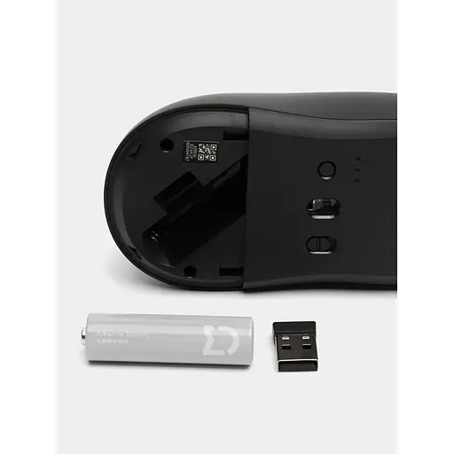 Комп'ютерна миша Xiaomi Mi Mouse 3 Wireless 2.4 ГГц бездротова безшумна підключення до 3 пристроїв Black - фото 4