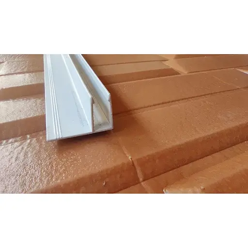 Профіль для сайдинга Wall Sticker SW-00001728 торцевий фінішний алюмінієвий 38.5х28х6000 мм - фото 5