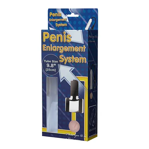 Помпа для пеніса Penis Enlargement System 24.5 см (прозорий) - фото 13