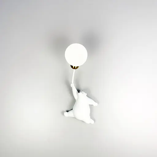 Бра-ведмедик Line F із плафоном зліва Арт. WSG10-100 Left - фото 6