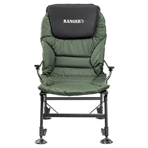 Крісло-ліжко складане Ranger Carp SL-112 (50x62x90-121 см) Оливковий - фото 7