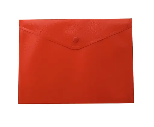 Папка-конверт, на кнопке, А5, BM.3935-99 BUROMAX, матовый полупрозр.пластик (4823078953421) Рожевий - фото 2