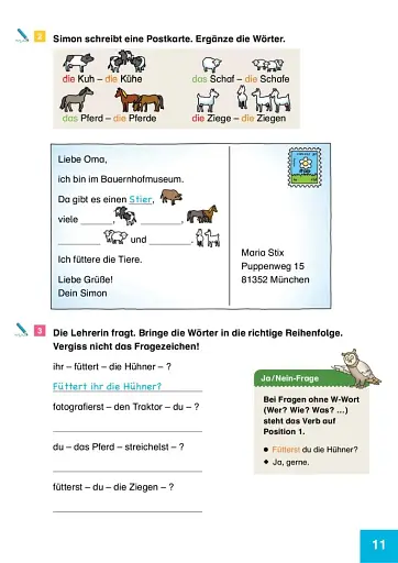 Wortschatzerweiterung und Grammatik – neue Geschichten - фото 5