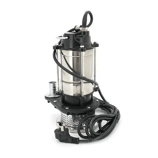 Занурювальний насос 370W 220V до 1.5 м³/год підйом до 16 м 25 мм нержавіюча сталь 355х205х185 мм 3,6 кг + перехідник - фото 3