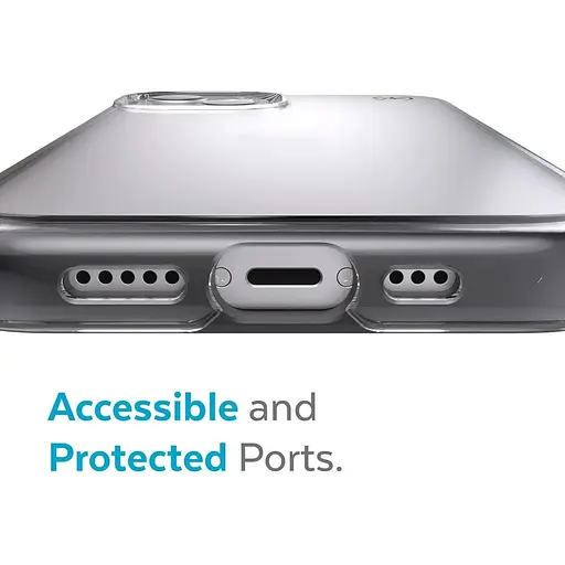 Протиударний чохол Speck для iPhone 13 / iPhone 14 Presidio Clear with Impact Geometry 141696-5905 - фото 9