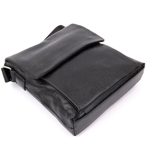 Чоловіча шкіряна сумка Vintage 25х27х5 см sum0013942 - фото 4