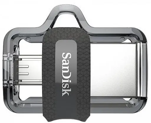 Flash-накопитель 2 в 1 - SanDisk Ultra Dual Drive OTG M3.0 256Gb (150Mb/s) - фото 3
