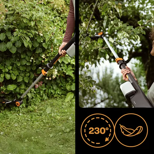 Аккумуляторный сучкорез до 32 мм Fiskars eLopper Bypass 130-170 см, БЕЗ АКБ (1082299) - фото 2