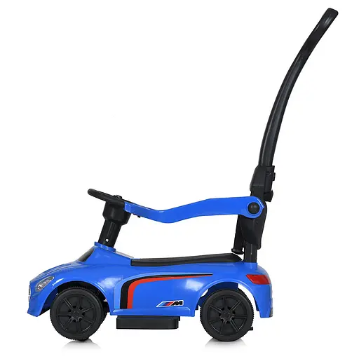 Детская каталка-толокар Bambi Bambi Racer M 5785-4 - комфорт и безопасность для малыша, синяя - фото 4