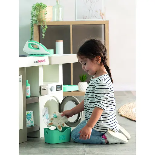 Ігровий набір Smoby Інтерактивний набір 2 в 1 Тефаль Кухня + Пральня (311050) - фото 12