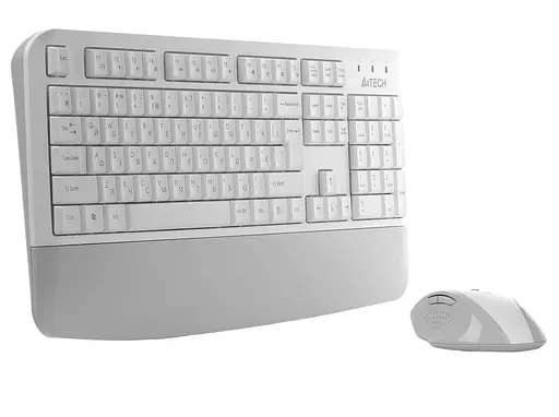 Комплект (Клавіатура та Миша) A4Tech Fstyler FG2500S Plus White - фото 3