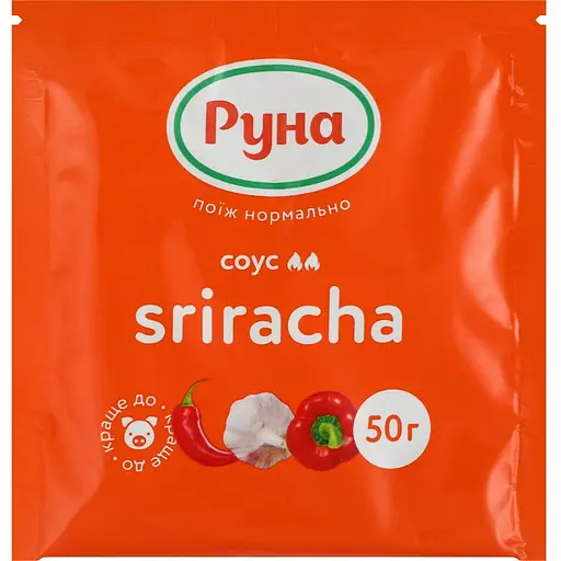 Соус Руна Шрірача 50 г - фото 1