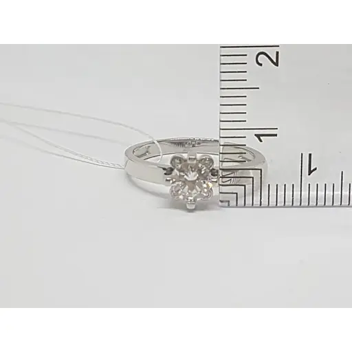 Золоте кільце Столична Ювелірна Фабрика з фіанітом. 140639Б 17 - фото 3