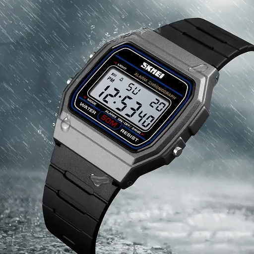 Годинник наручний 1412SI Silver Skmei acs0030758 - фото 4