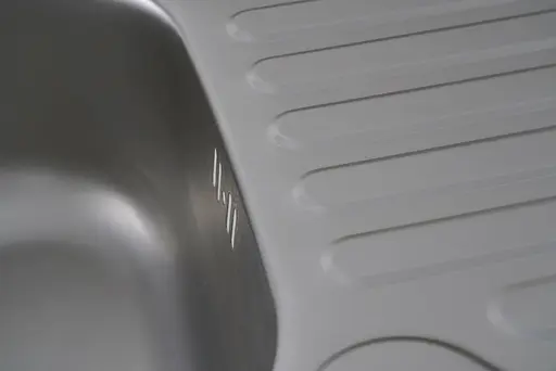 Кухонна мийка з нержавіючої сталі Platinum сатин 6642 (0,8/180 мм), L, Satin - фото 5