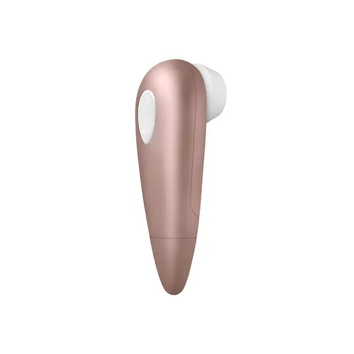 Вакуумний стимулятор клітора Satisfyer Number One золотий - фото 6
