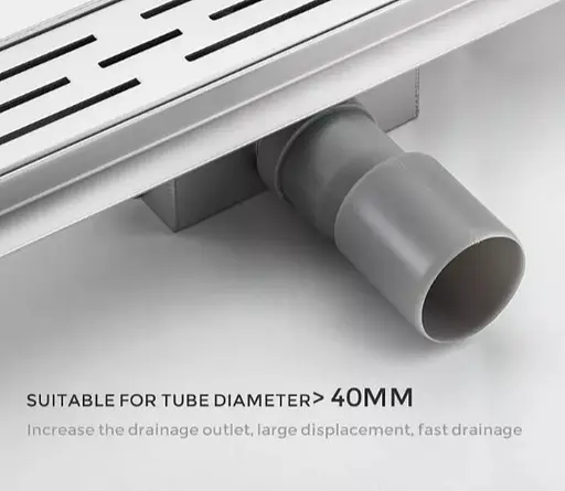 Душевой трап Gappo 70х600 мм, нержавеющая сталь G86007-1 - фото 4