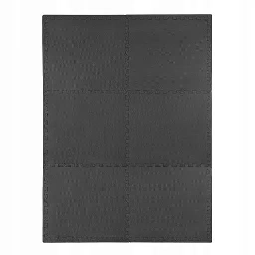 Мат-пазл (ласточкин хвіст) 4FIZJO Mat Puzzle EVA 180 x 120 x 1 cм 4FJ0387 Black (P-5907739310378) - фото 4