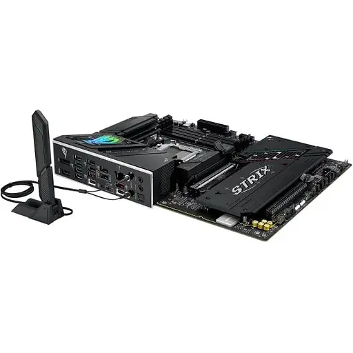 Материнська плата Asus Rog Strix B850-F Gaming WIFI sAM5 B850 4xDDR5 M.2 HDMI DP USB BT ATX - фото 8