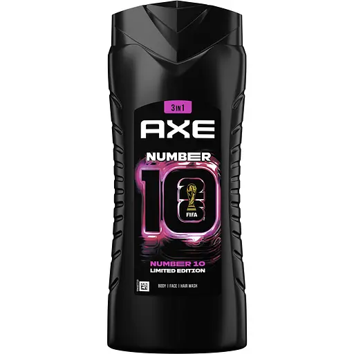 Гель для душу та шампунь AXE 3 в 1 номер 10, 400 мл - фото 1