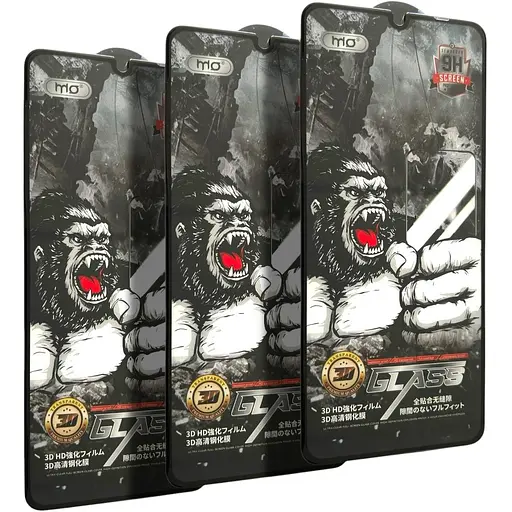 Захисне скло DK для Xiaomi Redmi 14C Full Glue 3D MO King Kong 020711 black 3 шт.