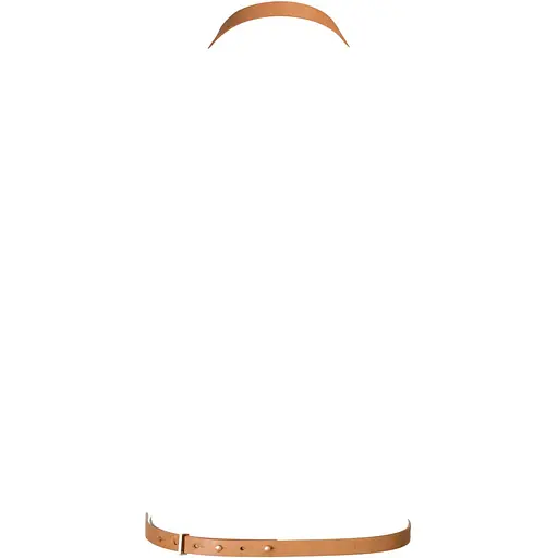 Портупея Bijoux Indiscrets Maze - 8 Harness Brown - фото 2