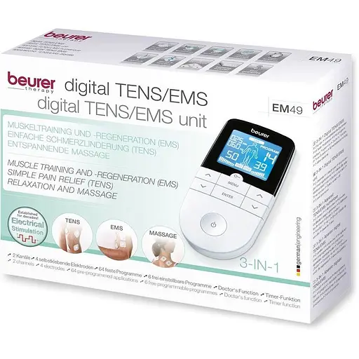Масажер-міостимулятор Beurer EM 49, 66205 (79592) - фото 3