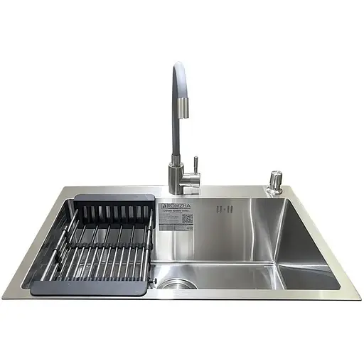 Комплект мойка + смеситель Romzha Arta U-600S (C) - фото 2