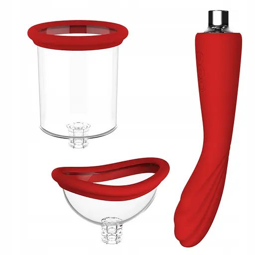 Вібратор Dreamtoys Georgia 29.3 см червоний - фото 8