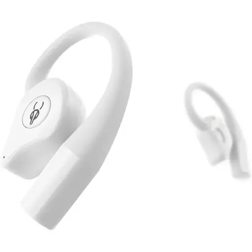 Спортивні Bluetooth навушники Sabbat Q12 Cloud White відкритого типу білі - фото 3