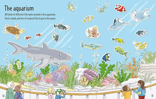 First Sticker Book: Zoo - фото 4