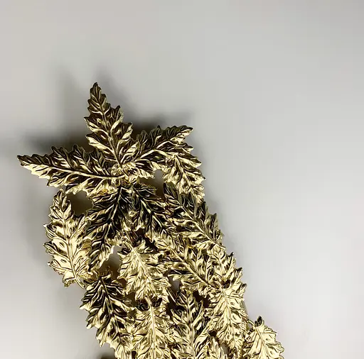 Видовжена модель бра у флористичних мотивах Line F колір корпусу сатин - фото 8