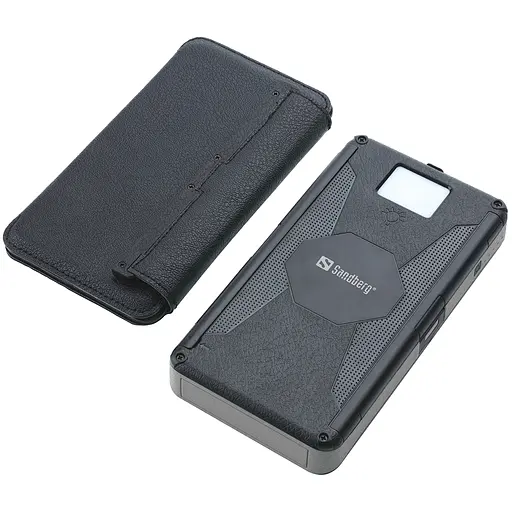 УМБ сонячна 6-Panel 7.5W Sandberg PD 20000 mAh, 2xUSB, Type-C OUT, ліхтарик - фото 4