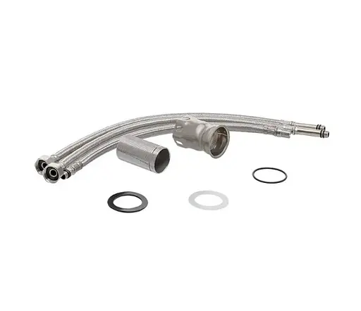 Змішувач для кухні Wezer з підлкюченням до фільтру PRO4C-02-BLACK - фото 6