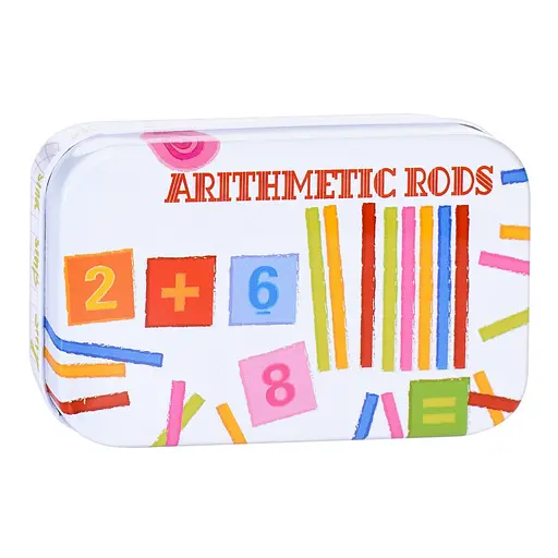 Дерев'яна іграшка Набір першокласника MD 1887 цифри, знаки, числові палички - фото 3