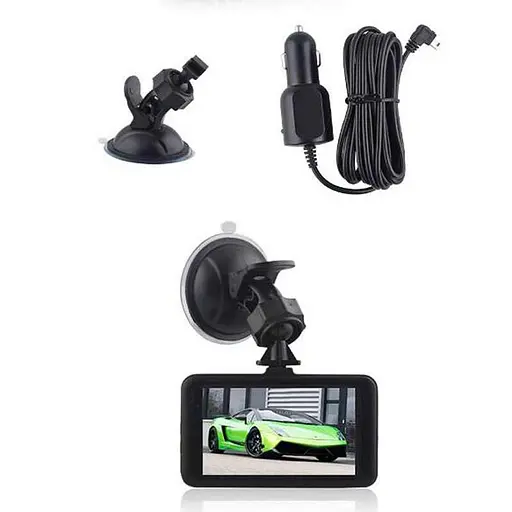 Автомобильный видеорегистратор DVR 626 экран 3" 1080P Full HD - фото 4